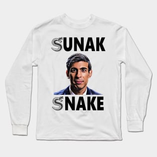 Rishi Sunak - Snake Long Sleeve T-Shirt